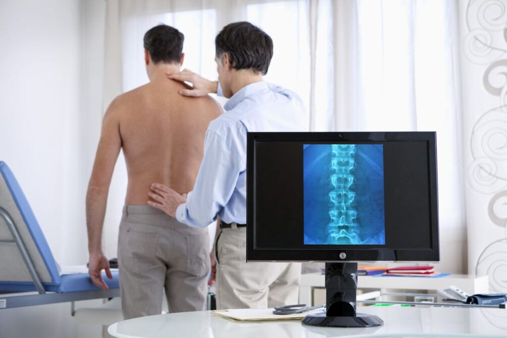 Diagnosis osteochondrosis oleh doktor