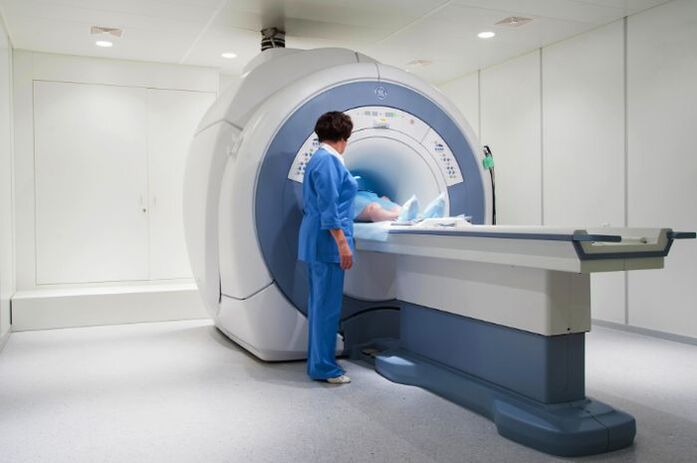 Diagnosis MRI osteochondrosis toraks
